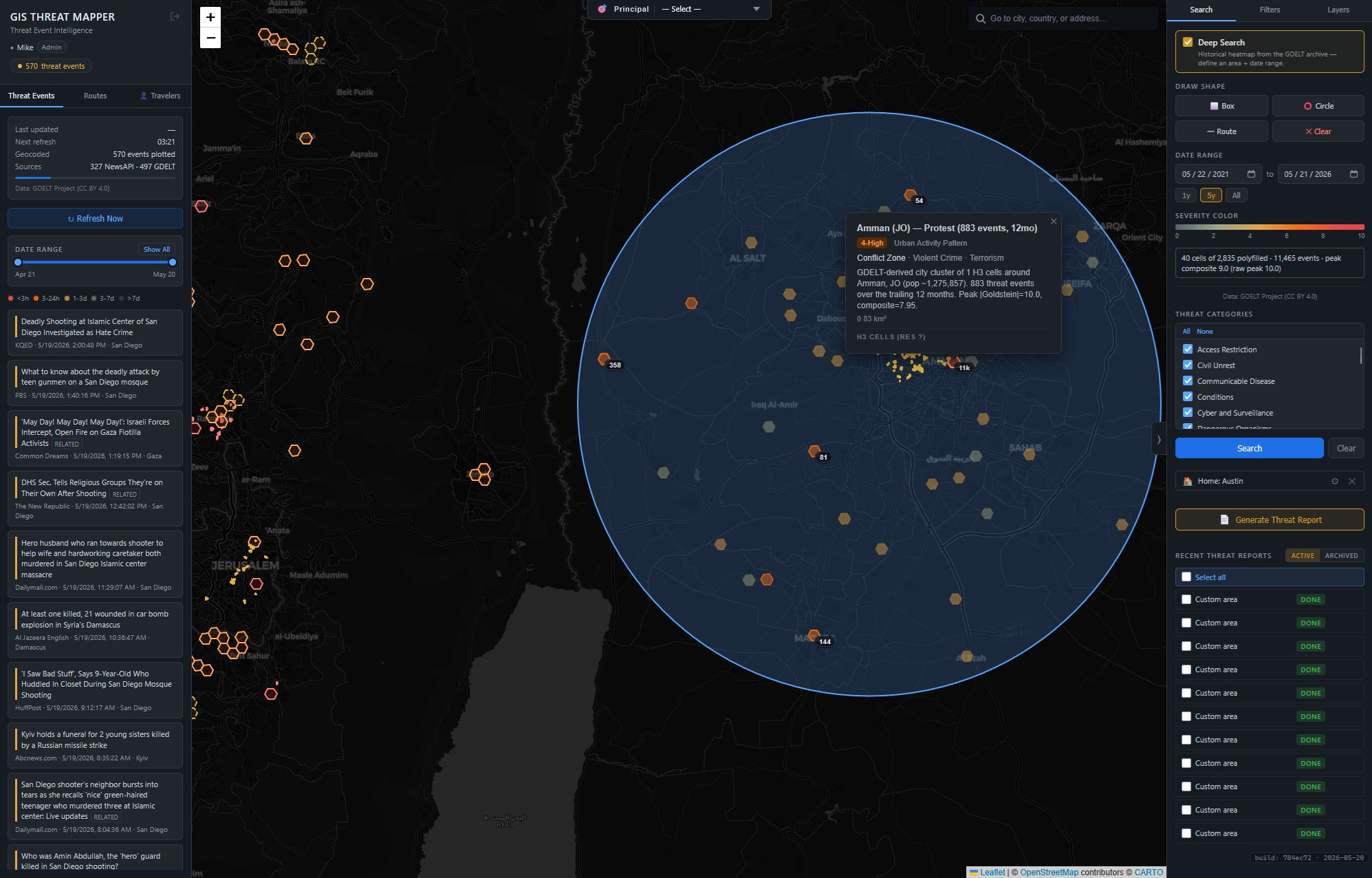 SCOUT Map web view – screenshot 4